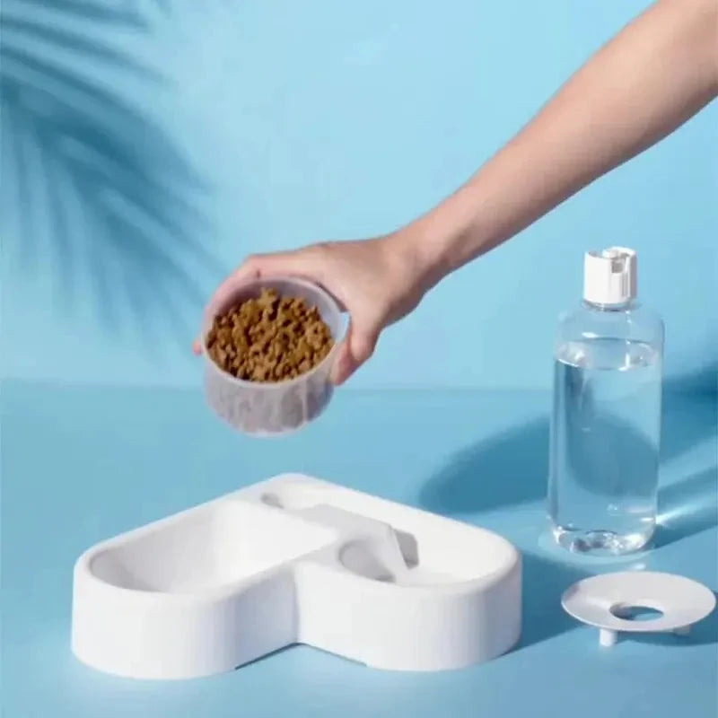 Plato Multifuncional para Perros y Gatos