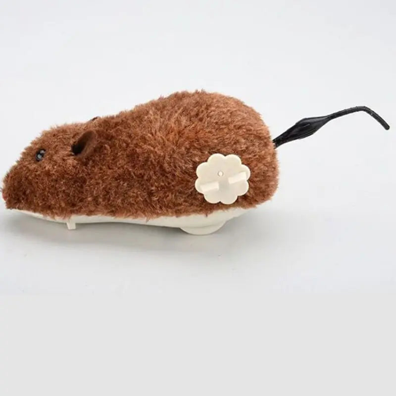 Ratón de Peluche Realista con Cuerda