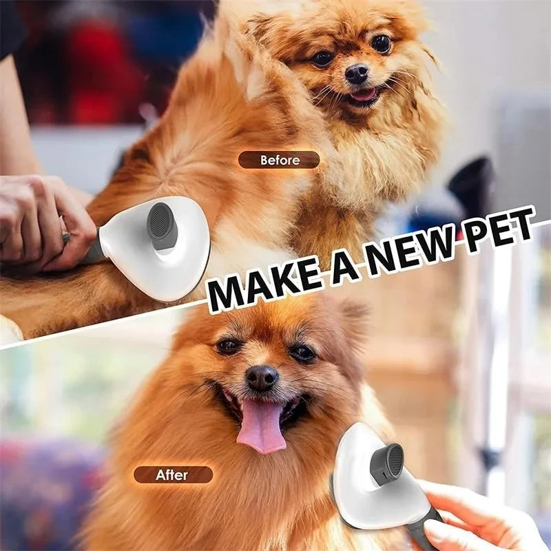 Herramienta de Aseo y Desenredado para Perros y Gatos